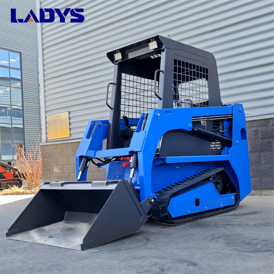 LADYS Free Shipping Mini Skid Steer Loader Compact Track Electric/Diesel Chinese Mini Skid Steer Loader For Sale With Mini Skid Steer Attachments 4 In 1 Bucket - Minicargadora: foto 4 LADYS Free Shipping Mini Skid Steer Loader Compact Track Electric/Diesel Chinese Mini Skid Steer Loader For Sale With Mini Skid Steer Attachments 4 In 1 Bucket - Minicargadora: foto 4