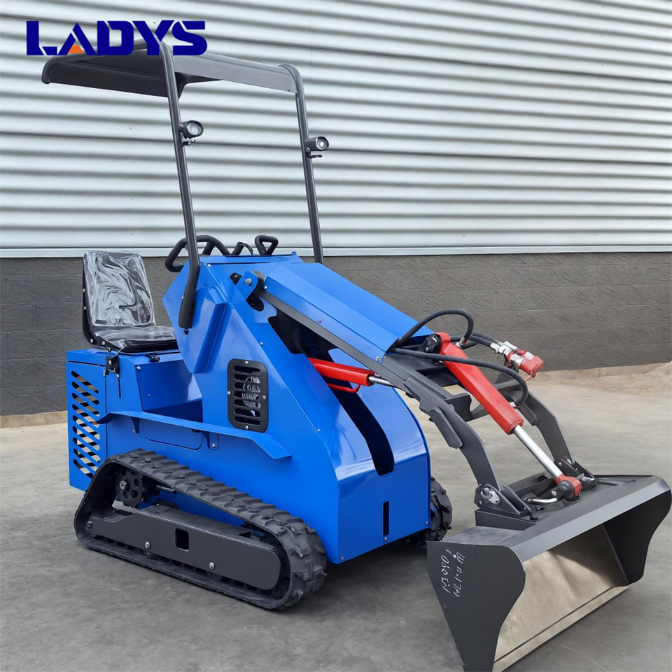 Free Shipping Mini Skid Steer Loader Compact Track Electric/Diesel Chinese Mini Skid Steer Loader For Sale With Mini Skid Steer Attachments 4 In 1 Bucket - Minicargadora: foto 5 Free Shipping Mini Skid Steer Loader Compact Track Electric/Diesel Chinese Mini Skid Steer Loader For Sale With Mini Skid Steer Attachments 4 In 1 Bucket - Minicargadora: foto 5