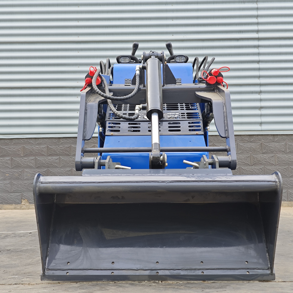 Minicargadora LEZUM Free Shipping Mini Skid Steer Loader Compact Track Electric/Diesel Chinese Mini Skid Steer Loader For Sale With Mini Skid Steer Attachments 4 In 1 Bucket: foto 9