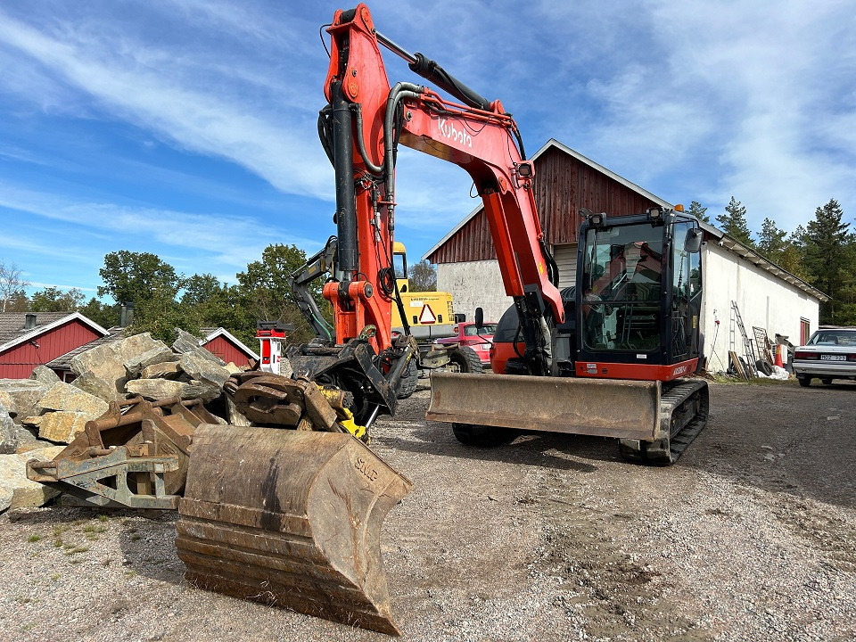 Kubota KX080-4 - Excavadora de cadenas: foto 1 Kubota KX080-4 - Excavadora de cadenas: foto 1