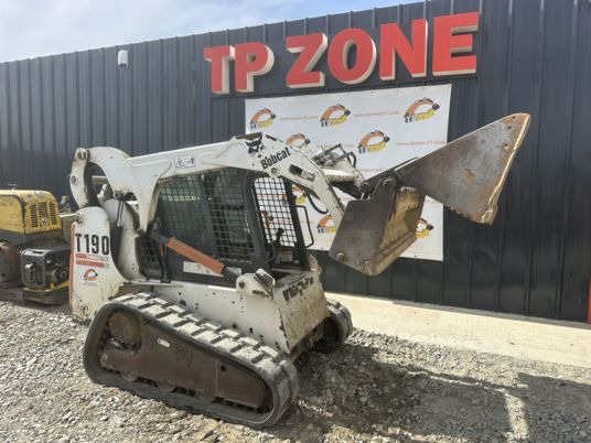 Minicargadora de cadenas Bobcat T190 à 18500 € HT: foto 9 Minicargadora de cadenas Bobcat T190 à 18500 € HT: foto 9