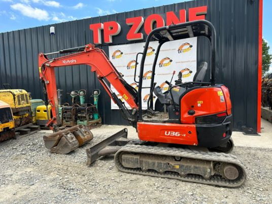 Miniexcavadora Kubota U36-4 à 26500 € HT: foto 6