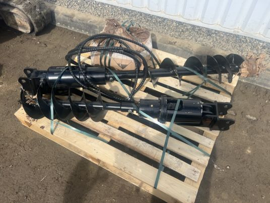 Tarière hydraulique pour minipelle 0,5T à 2T - Taladro para tierra: foto 1 Tarière hydraulique pour minipelle 0,5T à 2T - Taladro para tierra: foto 1