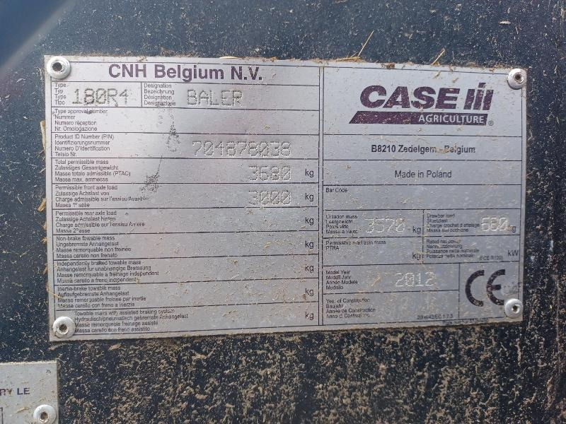 CASE-IH RB464 - Rotoempacadora: foto 5 CASE-IH RB464 - Rotoempacadora: foto 5