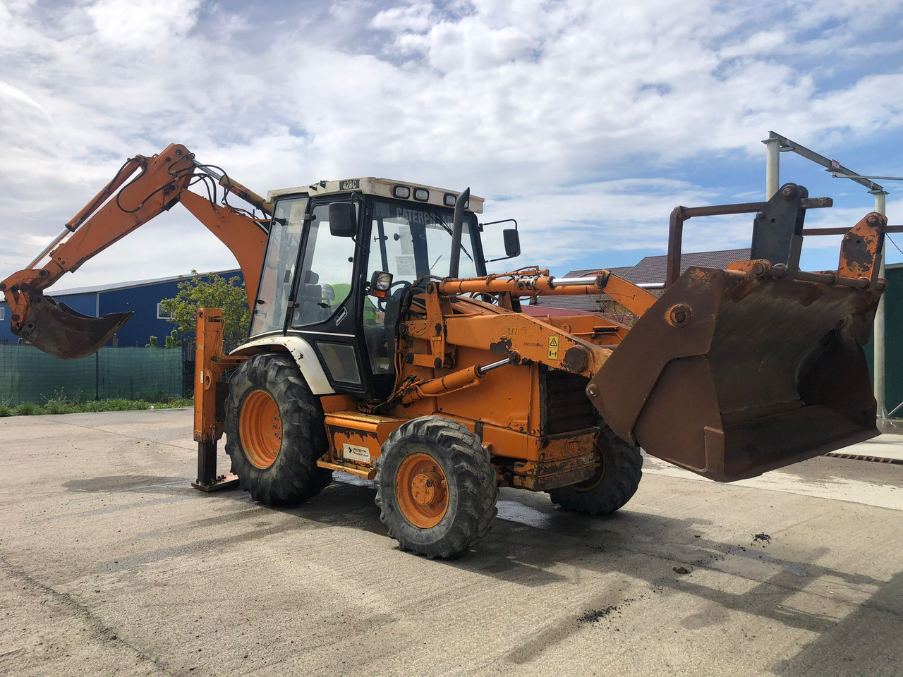 CATERPILLAR 428 C TERRACING EQUIPMENT BULLDOEXCAVATOR - Retroexcavadora: foto 4 CATERPILLAR 428 C TERRACING EQUIPMENT BULLDOEXCAVATOR - Retroexcavadora: foto 4