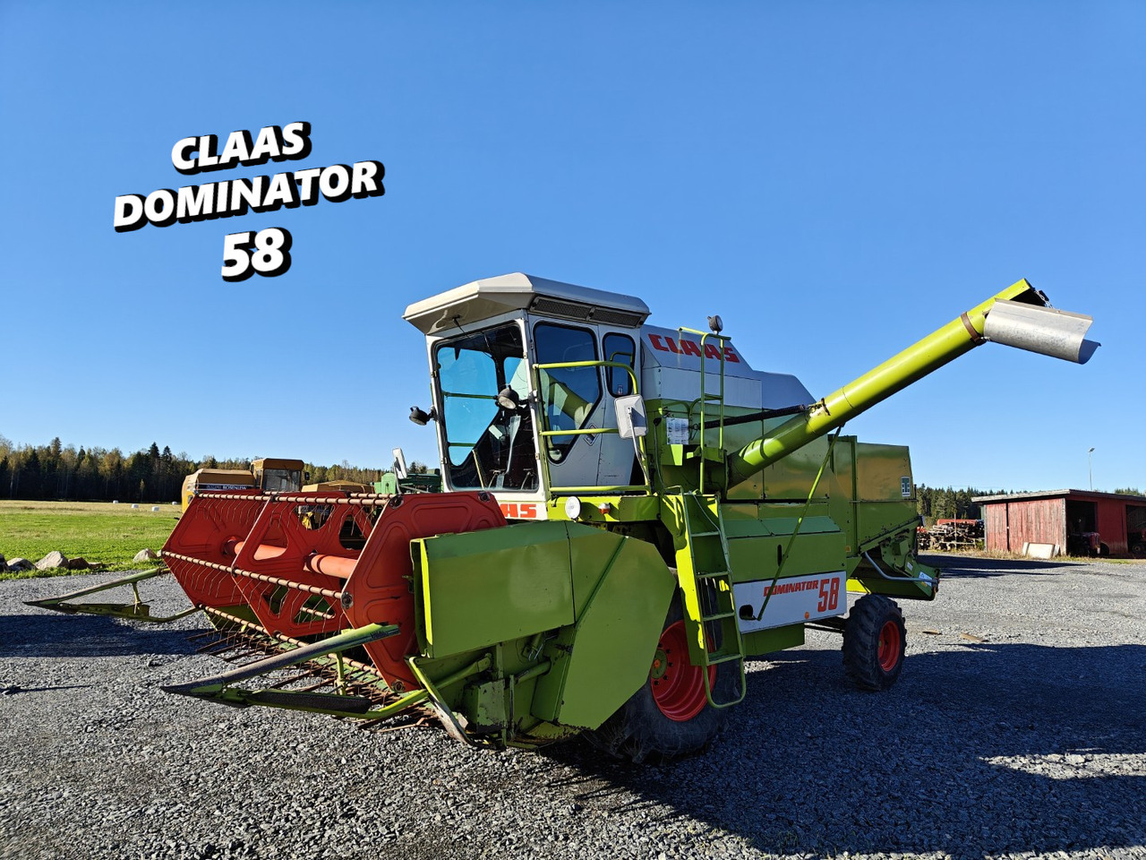 CLAAS Dominator 58 - Cosechadora de granos: foto 1 CLAAS Dominator 58 - Cosechadora de granos: foto 1