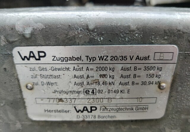 Kärppä Teliperäkärry jarrullinen - Remolque plataforma/ Caja abierta: foto 4 Kärppä Teliperäkärry jarrullinen - Remolque plataforma/ Caja abierta: foto 4