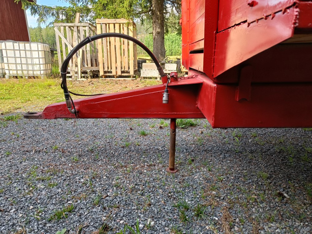 Remolque volquete agrícola Kipa kippikärry 1-akselinen, kantavuus 7000kg, siisti kärry: foto 12