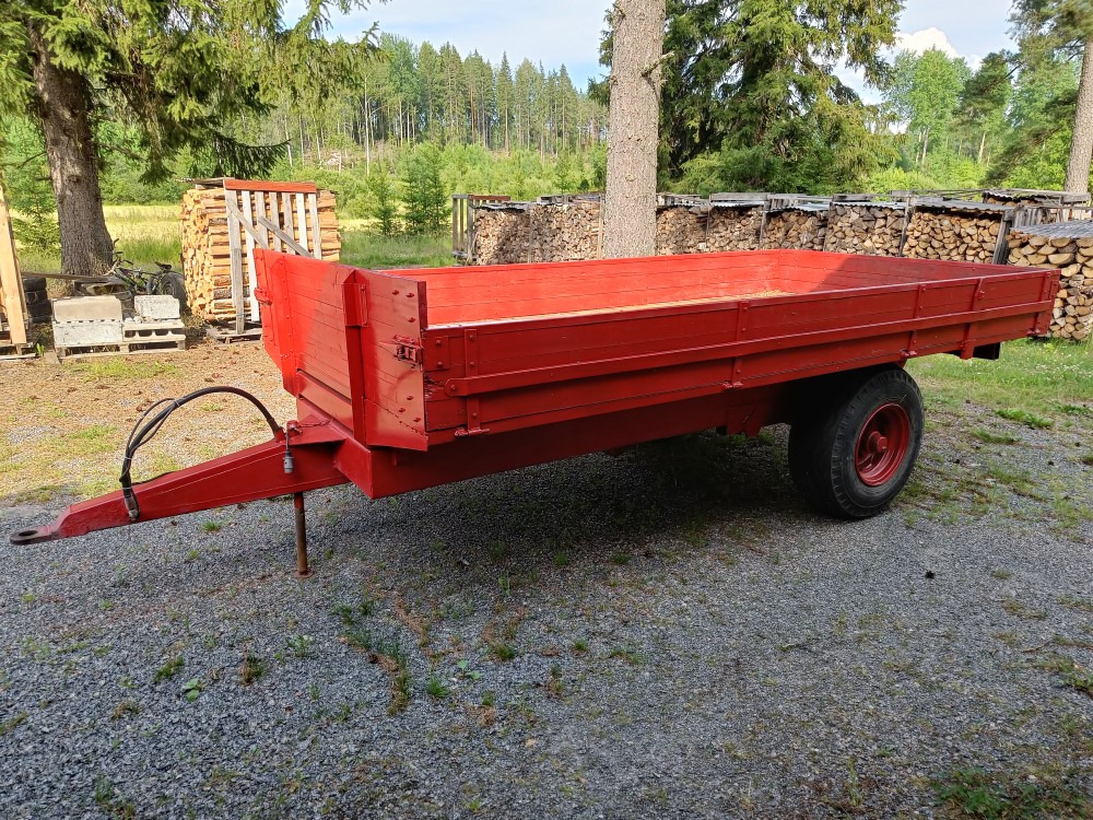 Remolque volquete agrícola Kipa kippikärry 1-akselinen, kantavuus 7000kg, siisti kärry: foto 7