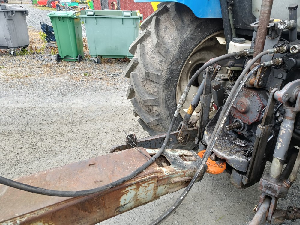 Remolque volquete agrícola Maansiirtokärry 2-akselinen Hydraulisella takalaidalla, katso video!: foto 8