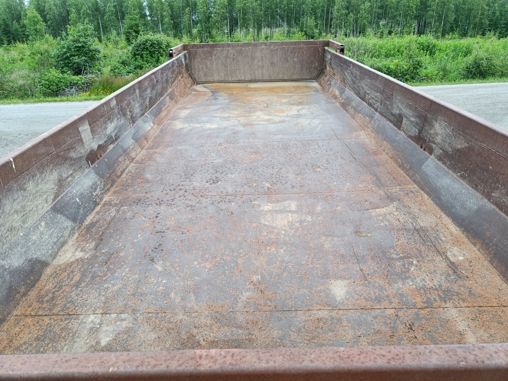 Remolque volquete agrícola Maansiirtokärry 2-akselinen Hydraulisella takalaidalla, katso video!: foto 14