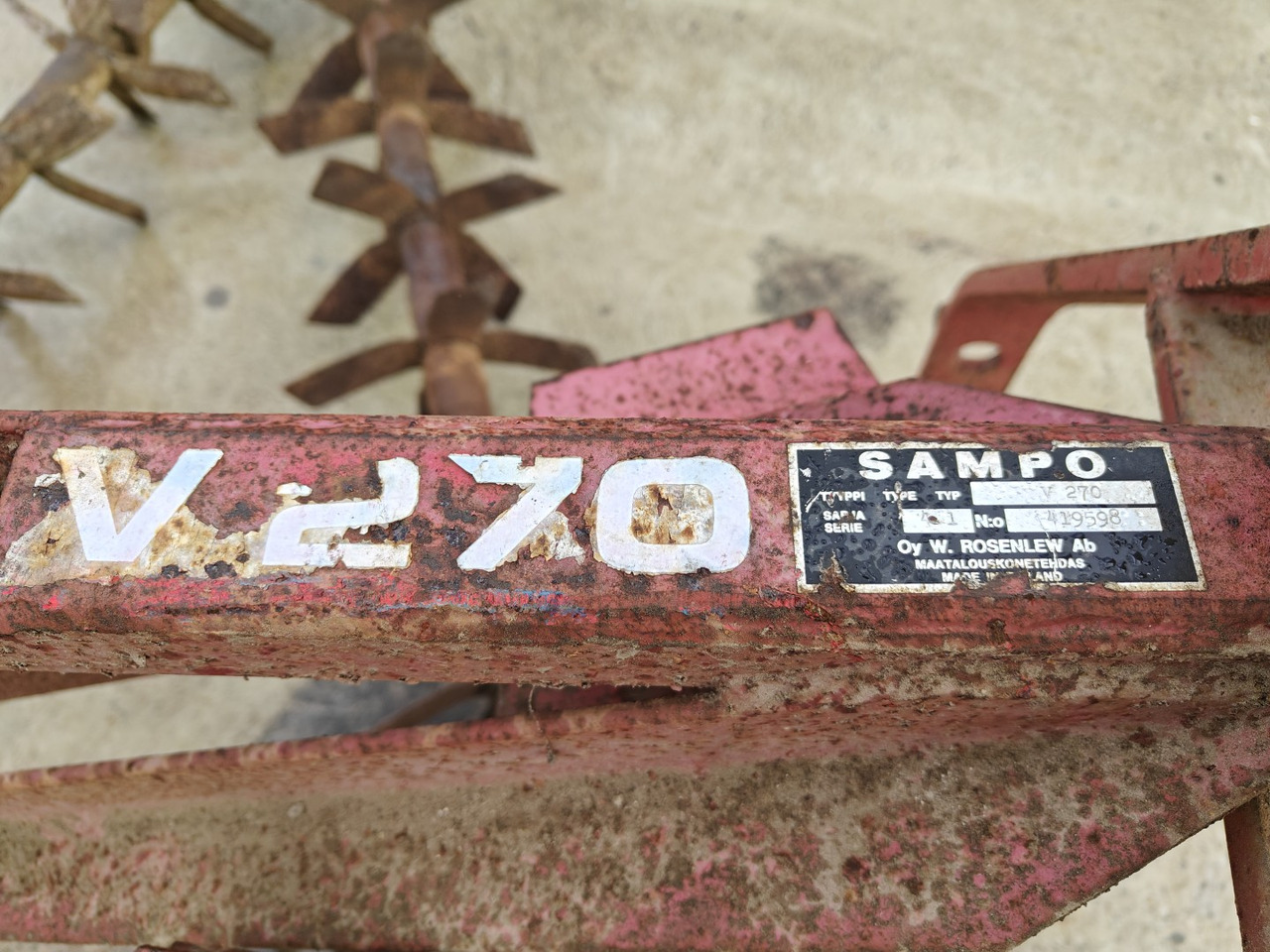 Grada Sampo V270 lapiorullaäes: foto 7 Grada Sampo V270 lapiorullaäes: foto 7