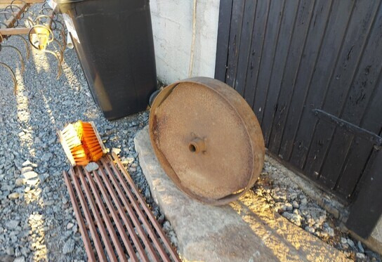 Tukipyörä vanhaan sarka-auraan - Arado: foto 2 Tukipyörä vanhaan sarka-auraan - Arado: foto 2