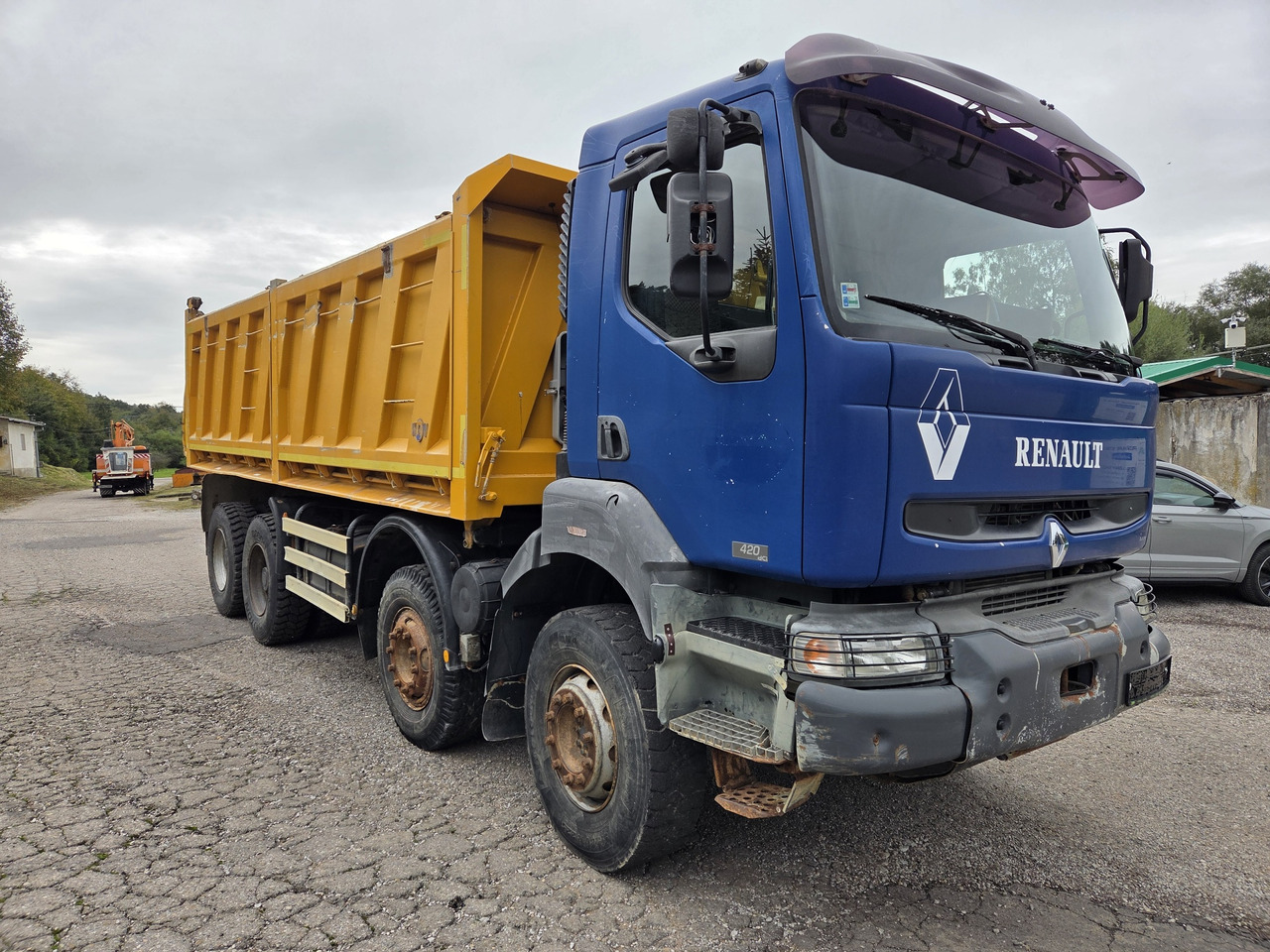 RENAULT KERAX 420.40 PR 8X4 3way tipper Bordamtik - Camión volquete: foto 3 RENAULT KERAX 420.40 PR 8X4 3way tipper Bordamtik - Camión volquete: foto 3