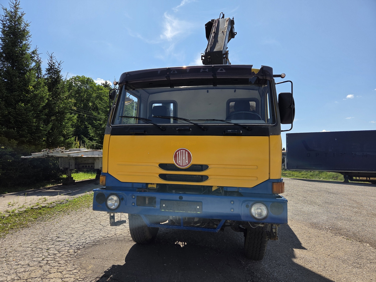 TATRA T815 260R11 6x6 + HIAB 250 - Camión caja abierta, Camión grúa: foto 2 TATRA T815 260R11 6x6 + HIAB 250 - Camión caja abierta, Camión grúa: foto 2