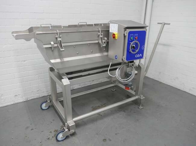 GEA vibrating gutter MultiShaker 450/1600 - Transportador: foto 1 GEA vibrating gutter MultiShaker 450/1600 - Transportador: foto 1