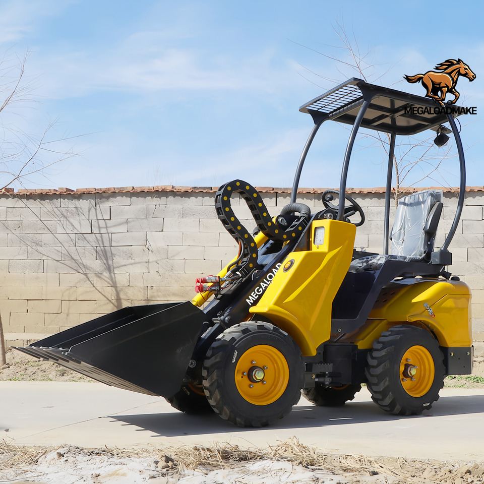 MEGALOAD AK625 Mini Wheel Loader Compact Size Articulated Diesel Kubota Engine P AK625 - Cargadora de ruedas: foto 2 MEGALOAD AK625 Mini Wheel Loader Compact Size Articulated Diesel Kubota Engine P AK625 - Cargadora de ruedas: foto 2
