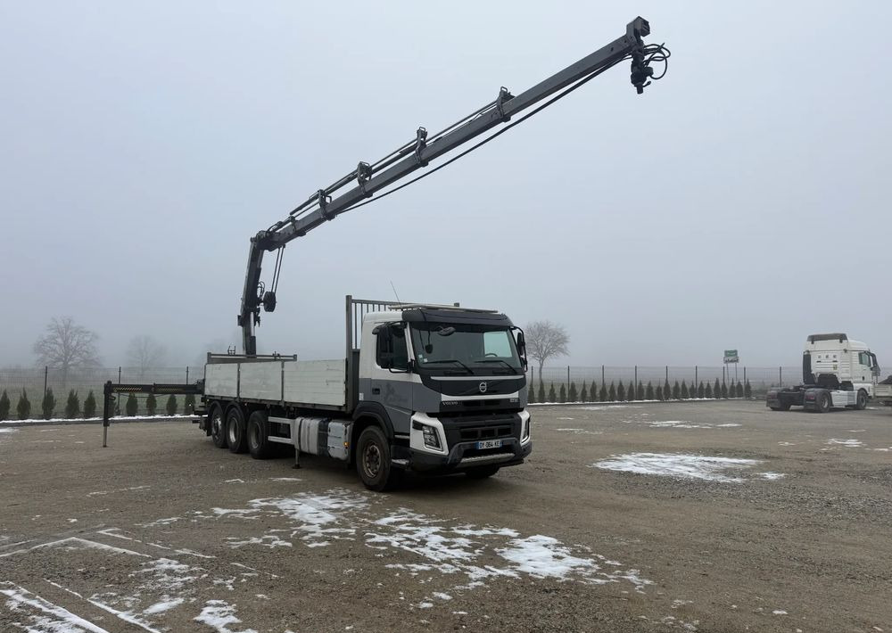 Camión caja abierta, Camión grúa Volvo FM 410: foto 6 Camión caja abierta, Camión grúa Volvo FM 410: foto 6