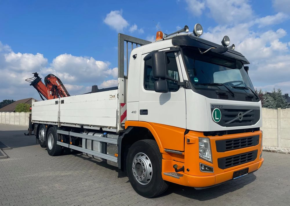 Volvo FM410 EURO 5, HDS ATLAS 165.2E-A2 RADIO STEROWANY, ZABUDOWA 7,1 m! - Camión caja abierta, Camión grúa: foto 3 Volvo FM410 EURO 5, HDS ATLAS 165.2E-A2 RADIO STEROWANY, ZABUDOWA 7,1 m! - Camión caja abierta, Camión grúa: foto 3