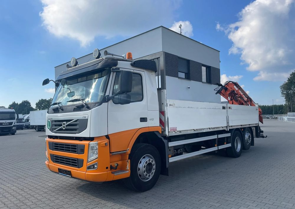 Volvo FM410 EURO 5, HDS ATLAS 165.2E-A2 RADIO STEROWANY, ZABUDOWA 7,1 m! - Camión caja abierta, Camión grúa: foto 2 Volvo FM410 EURO 5, HDS ATLAS 165.2E-A2 RADIO STEROWANY, ZABUDOWA 7,1 m! - Camión caja abierta, Camión grúa: foto 2