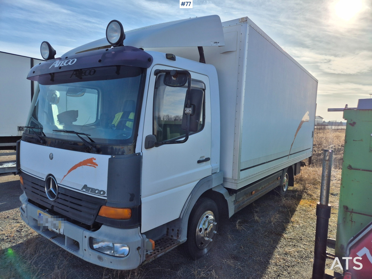 Mercedes-Benz Atego - Camión caja cerrada: foto 3 Mercedes-Benz Atego - Camión caja cerrada: foto 3