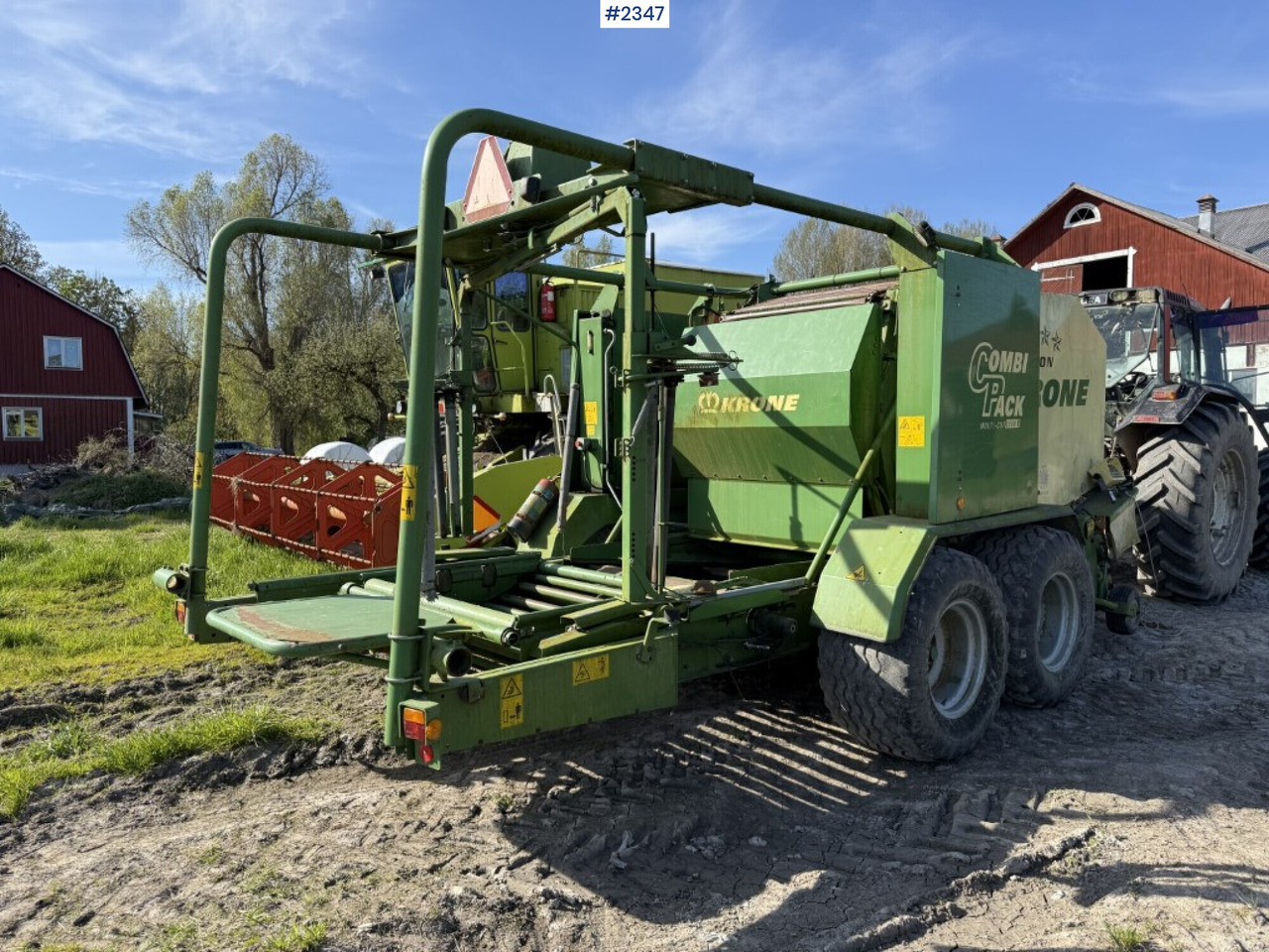 Baler Krone Combi pack Multi-Cut 1500 - Maquinaria de henificación: foto 4 Baler Krone Combi pack Multi-Cut 1500 - Maquinaria de henificación: foto 4