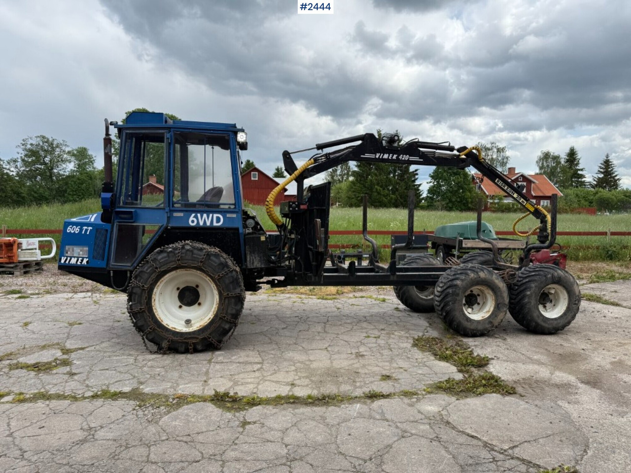 Forwarder Vimek 606 TT 6WD - Autocargador: foto 2 Forwarder Vimek 606 TT 6WD - Autocargador: foto 2