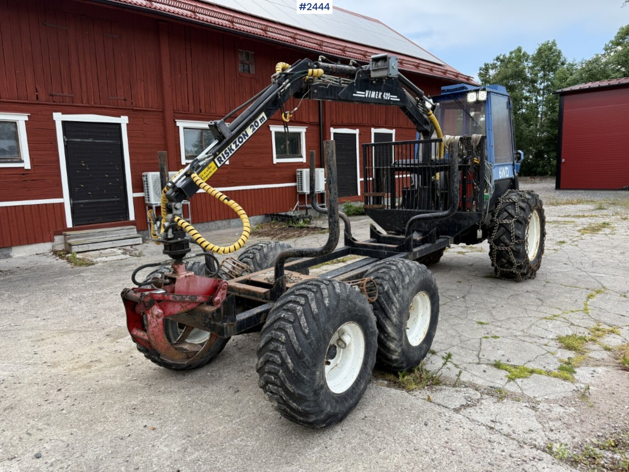 Forwarder Vimek 606 TT 6WD - Autocargador: foto 5 Forwarder Vimek 606 TT 6WD - Autocargador: foto 5
