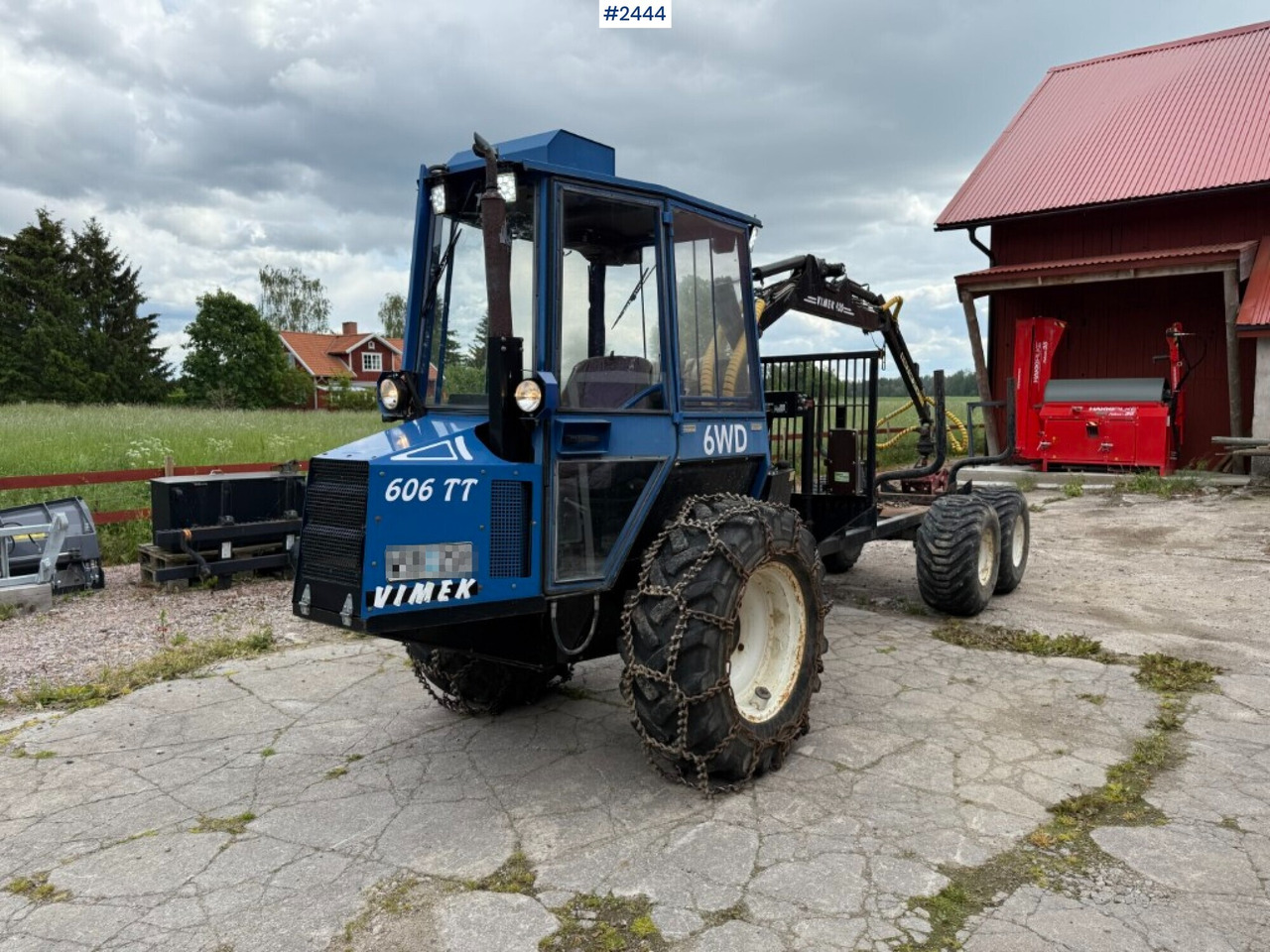 Forwarder Vimek 606 TT 6WD - Autocargador: foto 1 Forwarder Vimek 606 TT 6WD - Autocargador: foto 1