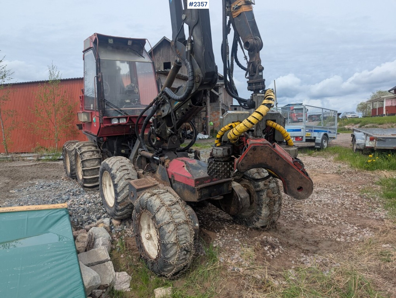 Cosechadora Thinning harvester, Steber BGS with Mowi crane: foto 6