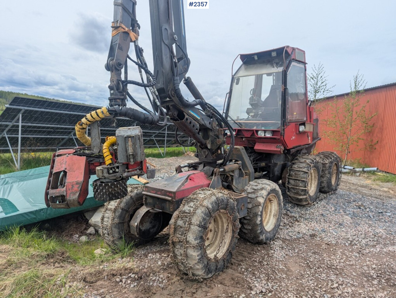Cosechadora Thinning harvester, Steber BGS with Mowi crane: foto 7