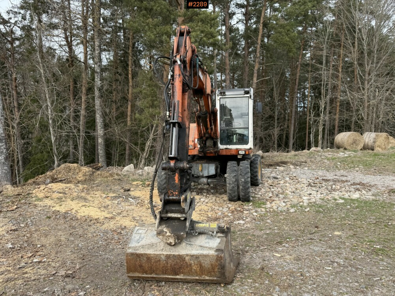 Wheeled excavator Atlas 1004 with attachments - Excavadora de ruedas: foto 5 Wheeled excavator Atlas 1004 with attachments - Excavadora de ruedas: foto 5