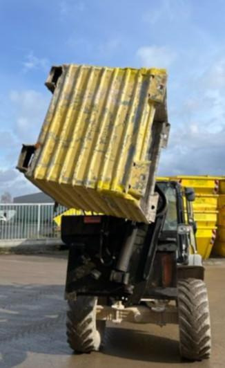 Kistendrehgerät Palettengabel Kippgerät VOLVO L30 Cat 908 - Horquillas: foto 1 Kistendrehgerät Palettengabel Kippgerät VOLVO L30 Cat 908 - Horquillas: foto 1