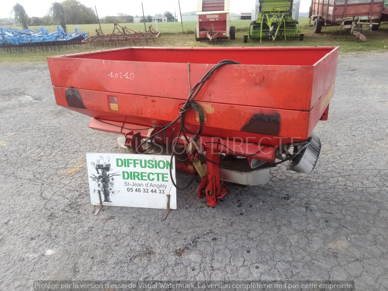 AGRAM DISTRIBUTEUR D'ENGRAIS JET SPREAD 281 - Esparcidor de fertilizantes: foto 1 AGRAM DISTRIBUTEUR D'ENGRAIS JET SPREAD 281 - Esparcidor de fertilizantes: foto 1