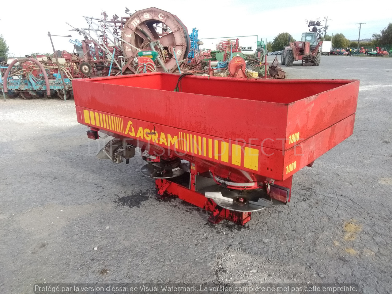 AGRAM DISTRIBUTEUR D'ENGRAIS JET SPREAD 281 - Esparcidor de fertilizantes: foto 3 AGRAM DISTRIBUTEUR D'ENGRAIS JET SPREAD 281 - Esparcidor de fertilizantes: foto 3
