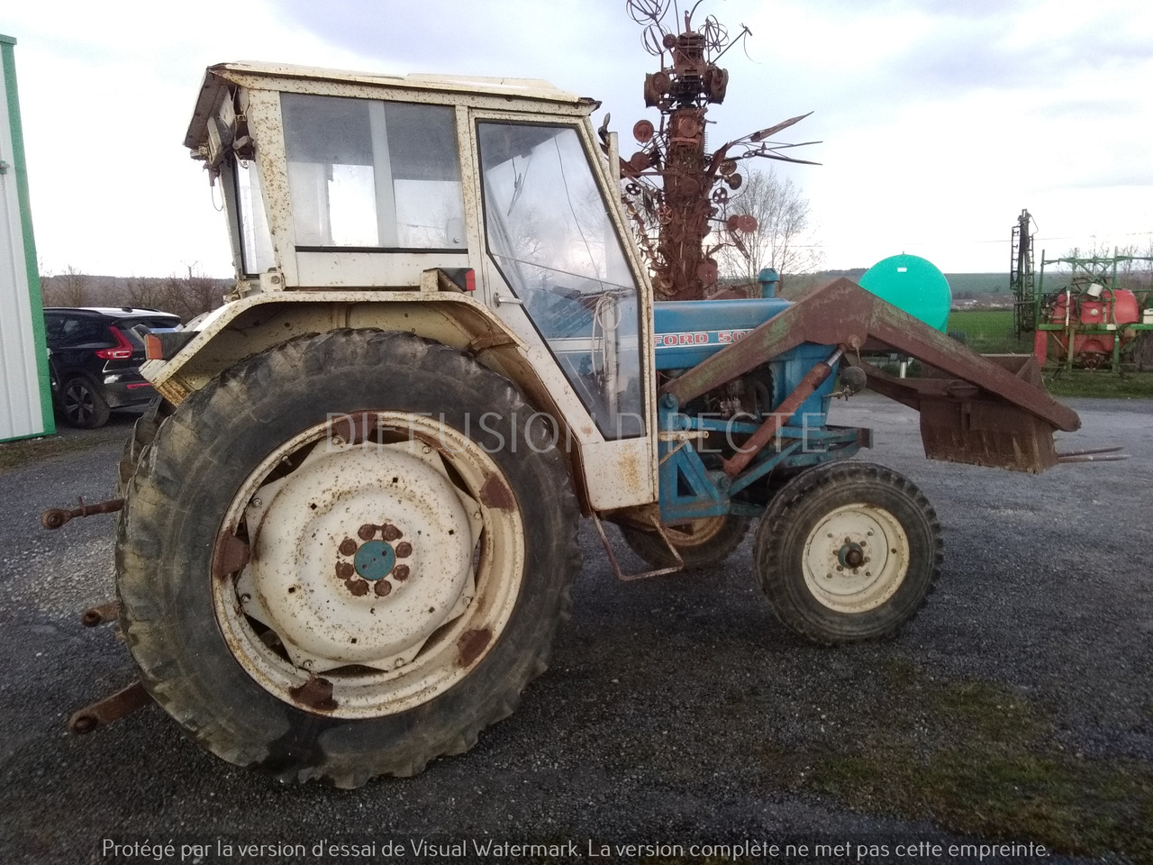 FORD TRACTEUR AGRICOLE 5000 SUPER MAJOR - Tractor: foto 2 FORD TRACTEUR AGRICOLE 5000 SUPER MAJOR - Tractor: foto 2