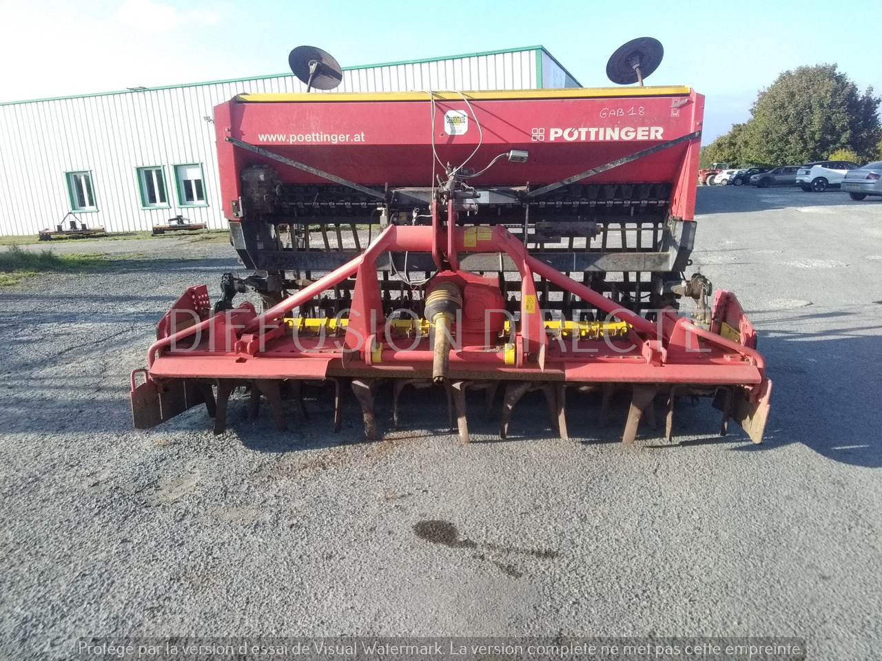 POTTINGER COMBINE DE SEMIS VITASEM A 301 - Combinado de siembra: foto 3 POTTINGER COMBINE DE SEMIS VITASEM A 301 - Combinado de siembra: foto 3