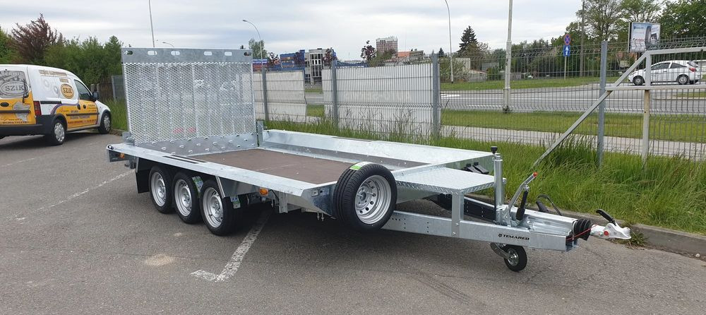 TEMARED BUILDER 3 4018 S 3 oś - Remolque porta maquinaria: foto 1 TEMARED BUILDER 3 4018 S 3 oś - Remolque porta maquinaria: foto 1