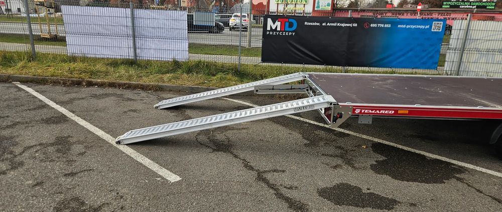 Remolque portavehículos TEMARED CARPLATFORM full alu 5121 3,5T sklejka: foto 7