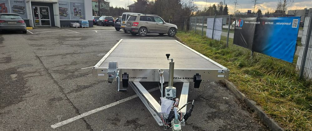 TEMARED CARPLATFORM full alu 5121 3,5T sklejka - Remolque portavehículos: foto 2 TEMARED CARPLATFORM full alu 5121 3,5T sklejka - Remolque portavehículos: foto 2