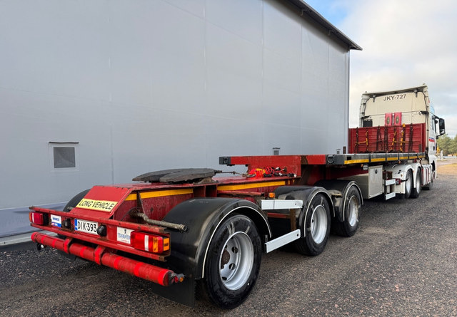 GT-Trailer 3-akselinen paripyörä B-linkki - Semirremolque plataforma/ Caja abierta: foto 5 GT-Trailer 3-akselinen paripyörä B-linkki - Semirremolque plataforma/ Caja abierta: foto 5