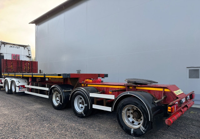 GT-Trailer 3-akselinen paripyörä B-linkki - Semirremolque plataforma/ Caja abierta: foto 3 GT-Trailer 3-akselinen paripyörä B-linkki - Semirremolque plataforma/ Caja abierta: foto 3