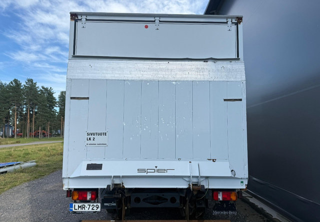 Mercedes-BenzAtego kaappi + perälauta - Camión caja cerrada: foto 4 Mercedes-BenzAtego kaappi + perälauta - Camión caja cerrada: foto 4