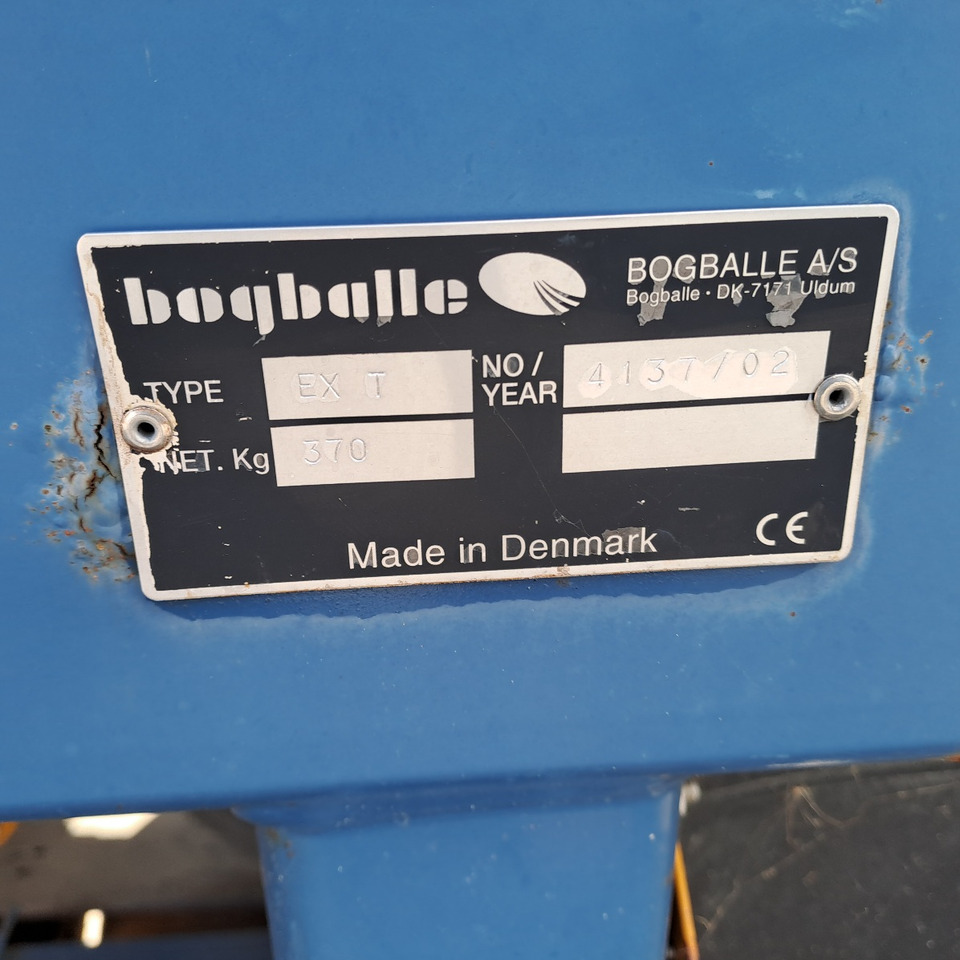 SPANDICONCIME BOGBALLE  EX T - Esparcidor de fertilizantes: foto 5 SPANDICONCIME BOGBALLE  EX T - Esparcidor de fertilizantes: foto 5