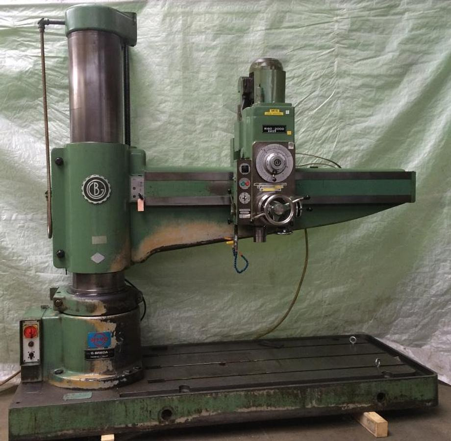 Radialbohrmaschine BREDA - Taladro de columna: foto 2 Radialbohrmaschine BREDA - Taladro de columna: foto 2