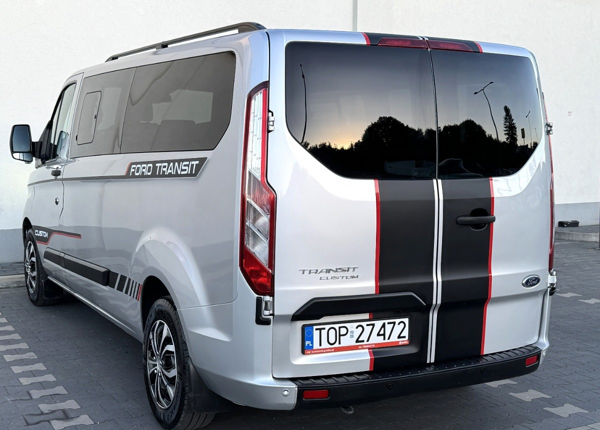 Ford Transit Custom 2.0 170KM Rok 2021 8 osobowy FV23 Salon PL Zadbany Super STAN - Furgoneta combi: foto 4 Ford Transit Custom 2.0 170KM Rok 2021 8 osobowy FV23 Salon PL Zadbany Super STAN - Furgoneta combi: foto 4
