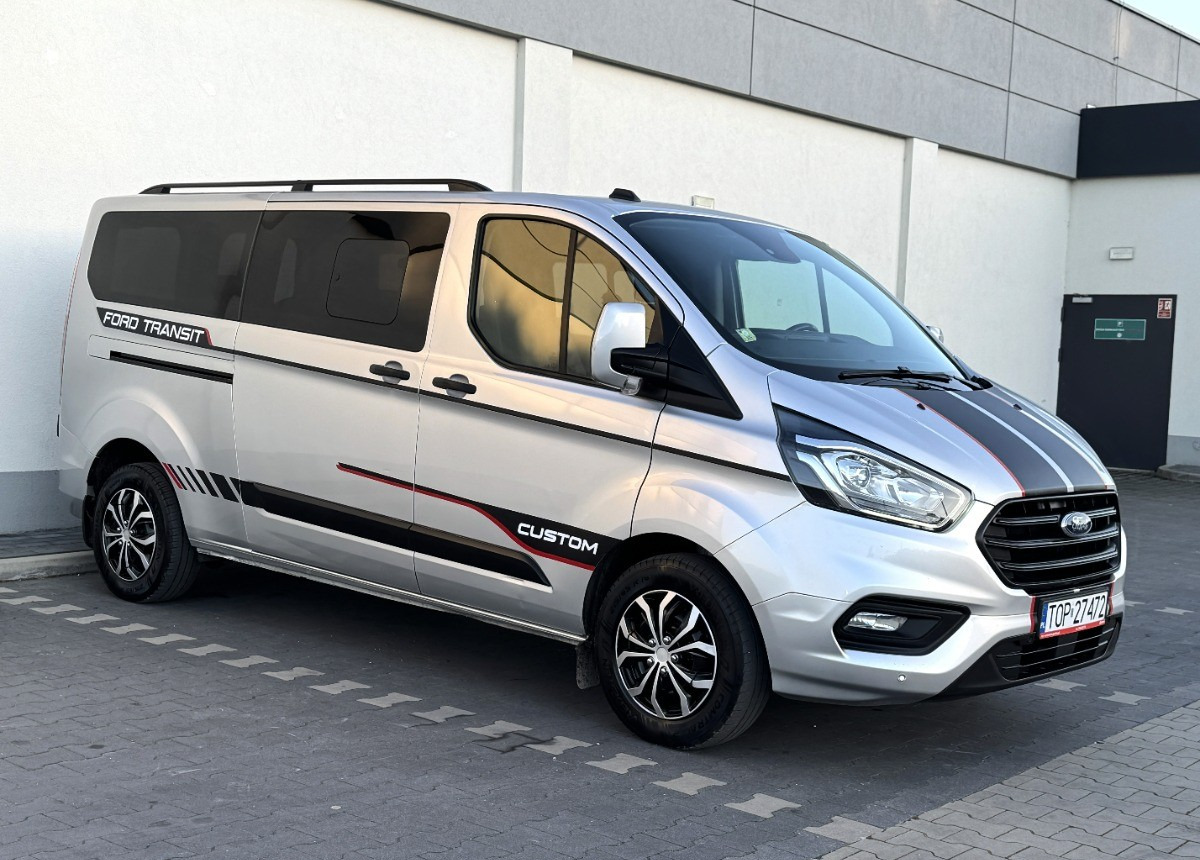 Ford Transit Custom 2.0 170KM Rok 2021 8 osobowy FV23 Salon PL Zadbany Super STAN - Furgoneta combi: foto 2 Ford Transit Custom 2.0 170KM Rok 2021 8 osobowy FV23 Salon PL Zadbany Super STAN - Furgoneta combi: foto 2