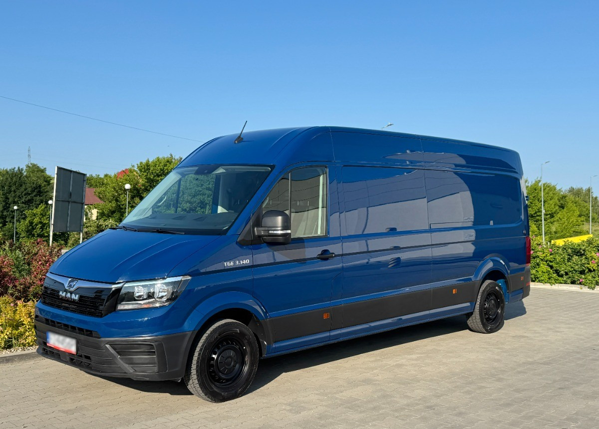 MAN TGE L4H3 XXL 2.0 TDI 140KM Kamera Masaże SalonPL FV23 JAK NOWY - Furgón: foto 1 MAN TGE L4H3 XXL 2.0 TDI 140KM Kamera Masaże SalonPL FV23 JAK NOWY - Furgón: foto 1