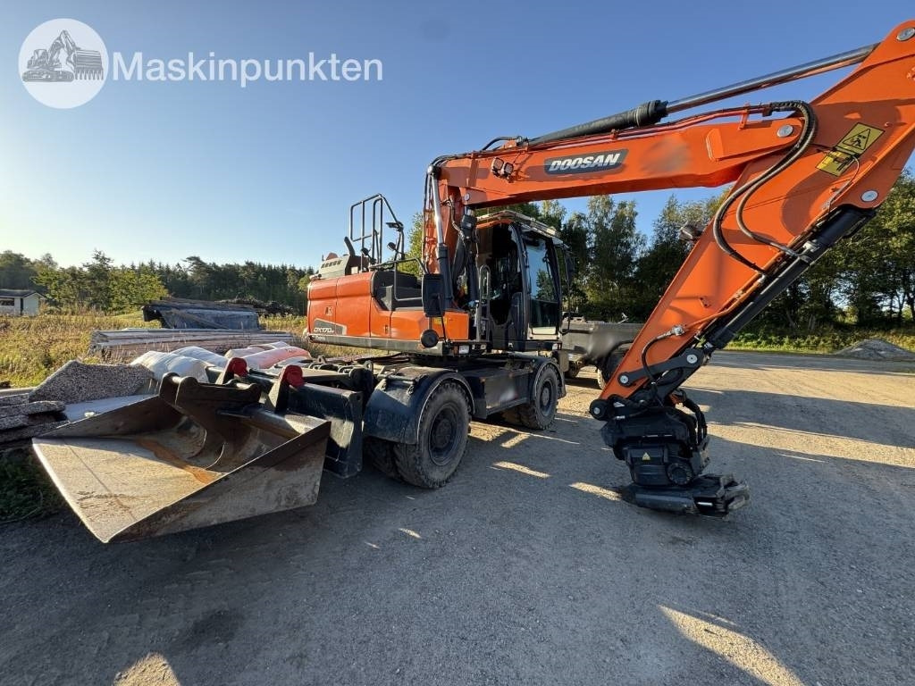 Doosan DX 170 W-5 + Tippvagn + Redskap  - Excavadora de ruedas: foto 5 Doosan DX 170 W-5 + Tippvagn + Redskap  - Excavadora de ruedas: foto 5