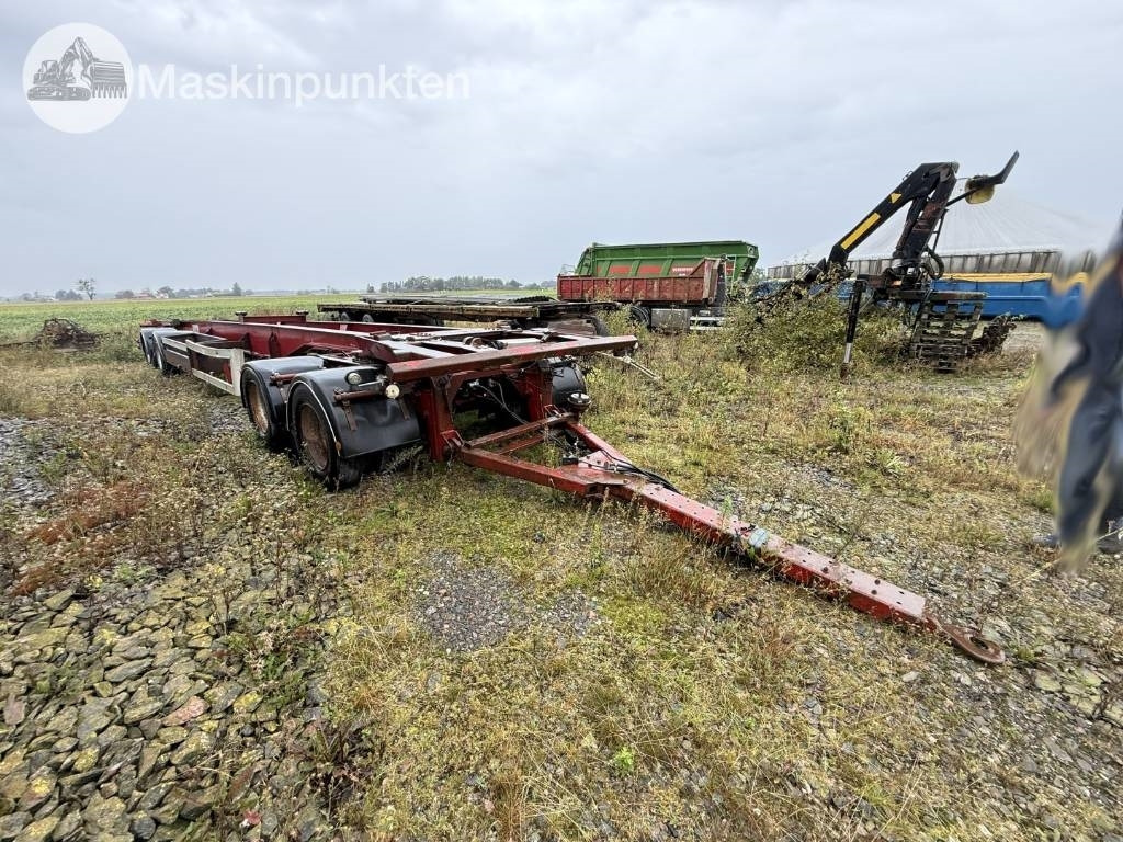 Roadex LVS 38 - Remolque multilift/ Portacontenedores de cadenas: foto 3 Roadex LVS 38 - Remolque multilift/ Portacontenedores de cadenas: foto 3